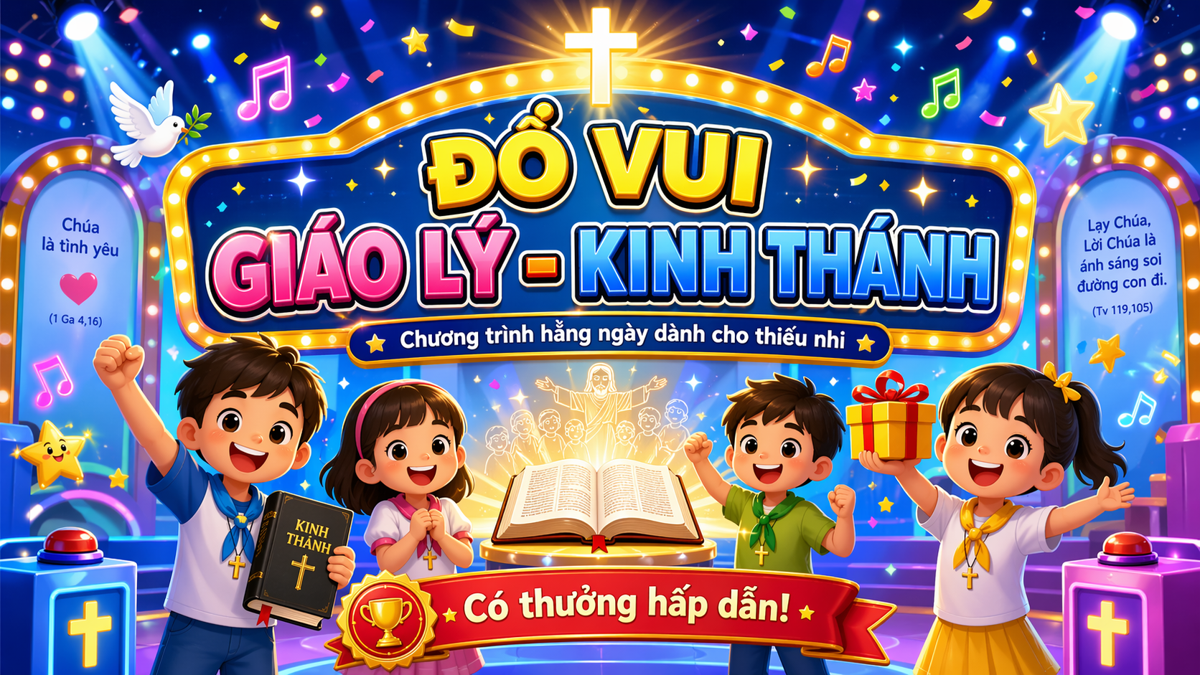 Ảnh intro chương trình đố vui Giáo lý - Kinh Thánh